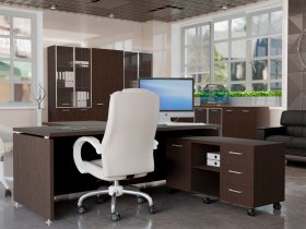 Комплект офисной мебели Президент-ПРО в Убинском - ubinskoe.mebel-nsk.ru | фото