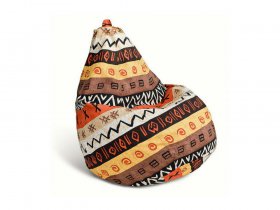 Кресло-мешок Африка в Убинском - ubinskoe.mebel-nsk.ru | фото