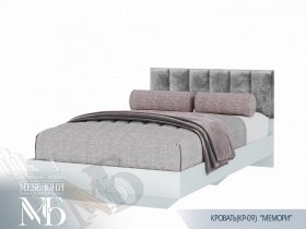 Кровать 1,2м Мемори КР-09 в Убинском - ubinskoe.mebel-nsk.ru | фото