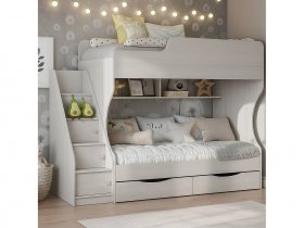 Кровать двухъярусная Каприз-22 КПР.22 в Убинском - ubinskoe.mebel-nsk.ru | фото