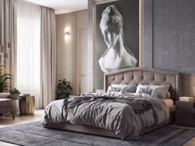Кровать двуспальная 1,8м Верона-2 в Убинском - ubinskoe.mebel-nsk.ru | фото