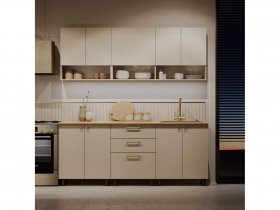 Кухонный гарнитур Орма 2,0м в Убинском - ubinskoe.mebel-nsk.ru | фото