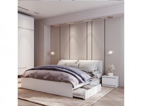 Модульная спальня Симпл в Убинском - ubinskoe.mebel-nsk.ru | фото