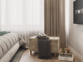 Пуф Чарли-2 (капучино) в Убинском - ubinskoe.mebel-nsk.ru | фото