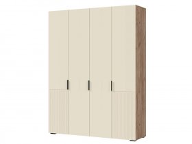 Шкаф четырехстворчатый (комби) Соната ШК-04 в Убинском - ubinskoe.mebel-nsk.ru | фото