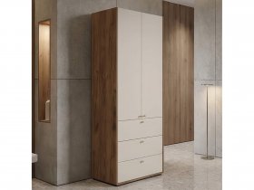 Шкаф двухстворчатый c ящиками Орма в Убинском - ubinskoe.mebel-nsk.ru | фото
