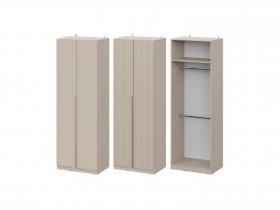 Шкаф ШК-75 Эккервуд (меланж) в Убинском - ubinskoe.mebel-nsk.ru | фото