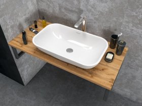 Столешница GRUNGE LOFT 100 Дуб Вотан в Убинском - ubinskoe.mebel-nsk.ru | фото