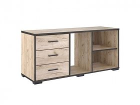 Тумба 1200 Тм075.0 Гермес лофт (дуб крафт серый) в Убинском - ubinskoe.mebel-nsk.ru | фото