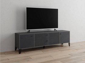 Тумба под ТВ Парус-10 (графит/гранит лофт) в Убинском - ubinskoe.mebel-nsk.ru | фото
